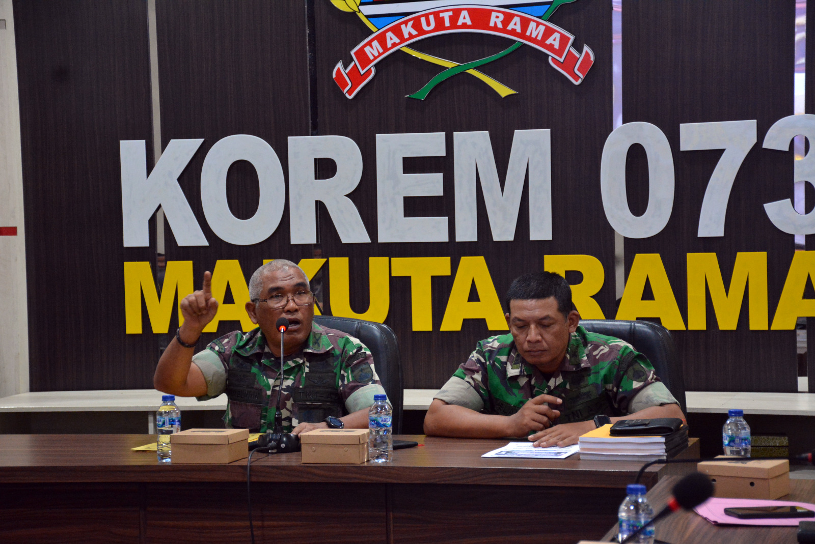 Kasipers Letkol Arm Bismi Tambunan Pimpin Rakor Usulan Kenaikan Pangkat 1 Oktober 2023